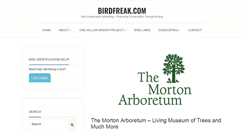 Desktop Screenshot of birdfreak.com